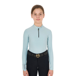 Equestro Base Layer da Bambina a Maniche Lunghe da Allenamento