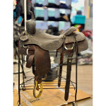 Brazos Saddlery Pilot Point Texas Sella da Cutting - Misura 17’