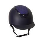 Sartore Casco Equitazione Opaco con Glitter e inserto lucido