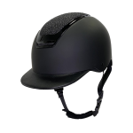 Sartore Casco Equitazione Opaco con Glitter e inserto lucido