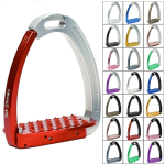 Tech Stirrups Staffe Inglesi Venice Sloped Evo con pedane da 125 x 65 mm