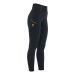 Equestro Leggings donna Slim Fit Full Grip