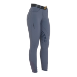 Equestro Pantaloni Donna Modello Clio in tessuto tecnico con grip sul ginocchio